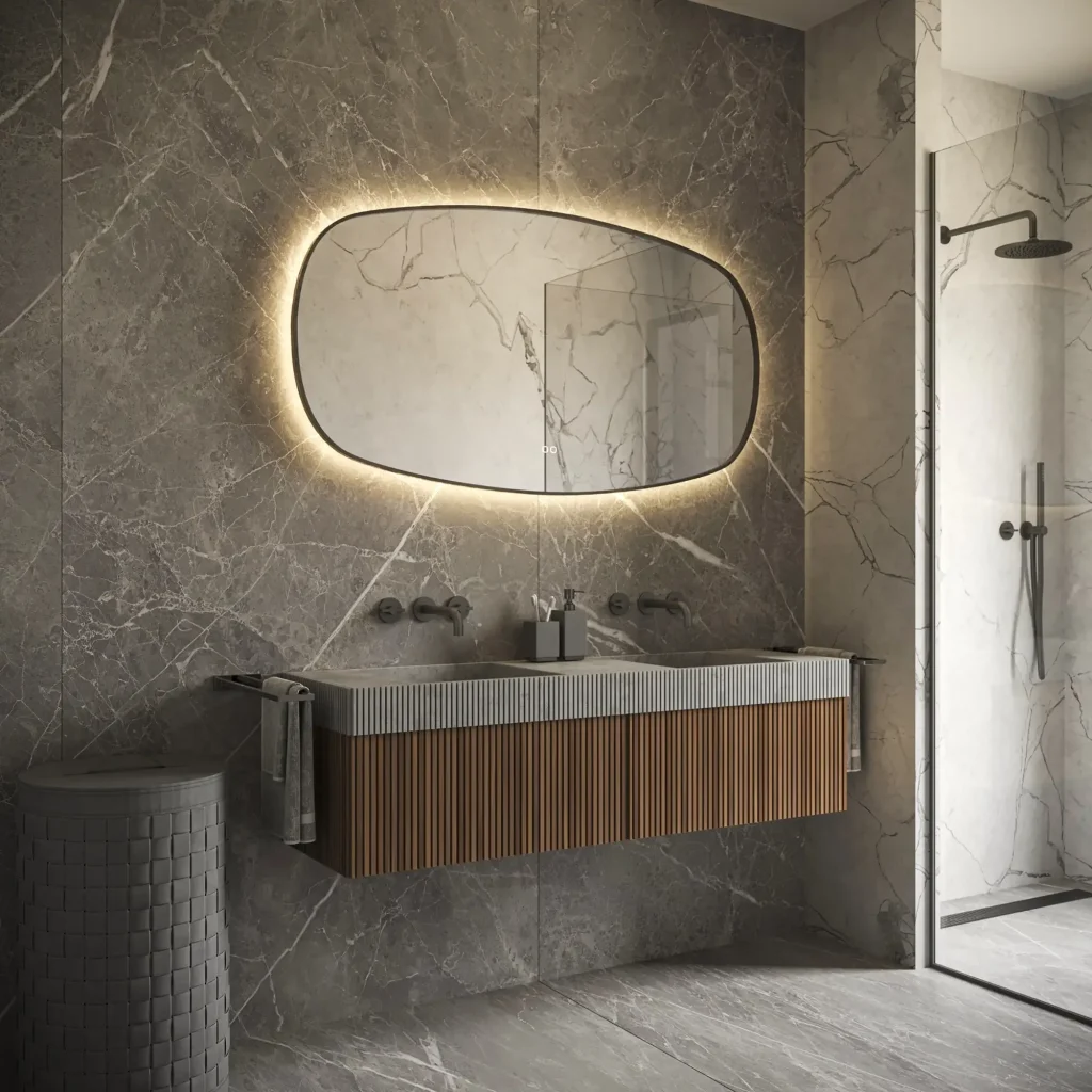 opera-9-afrundet-phantom-mirror-med-sort-ramme-selektiv-belysning-og-anti-dug-120-cm-8-opm009-120-cc-4