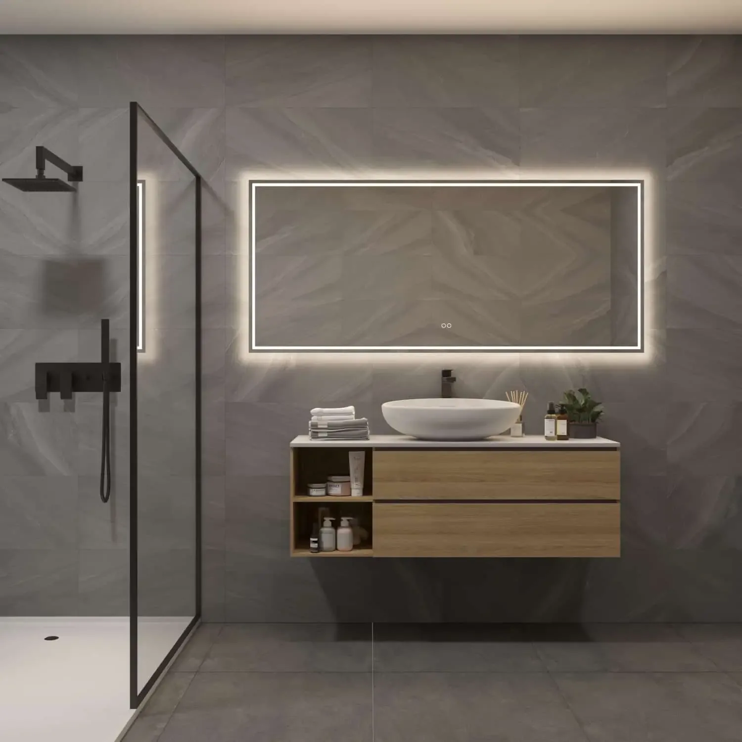 trendy-badevaerelsesspejl-med-spejlvarme-belysning-og-touch-sensor-160x70-cm-8-6040-160-cc-2
